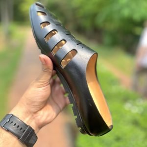 Stylish Leather Half Loafer